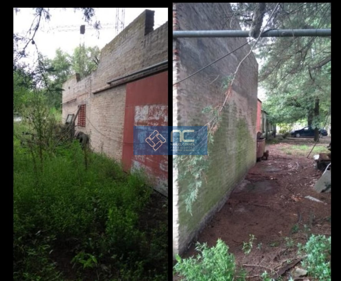 VENTA - Chacra 1 Ha a pocas cuadras de la Ruta 51 con Casa y Fabrica - Ideal Emprendimiento A RECICLAR