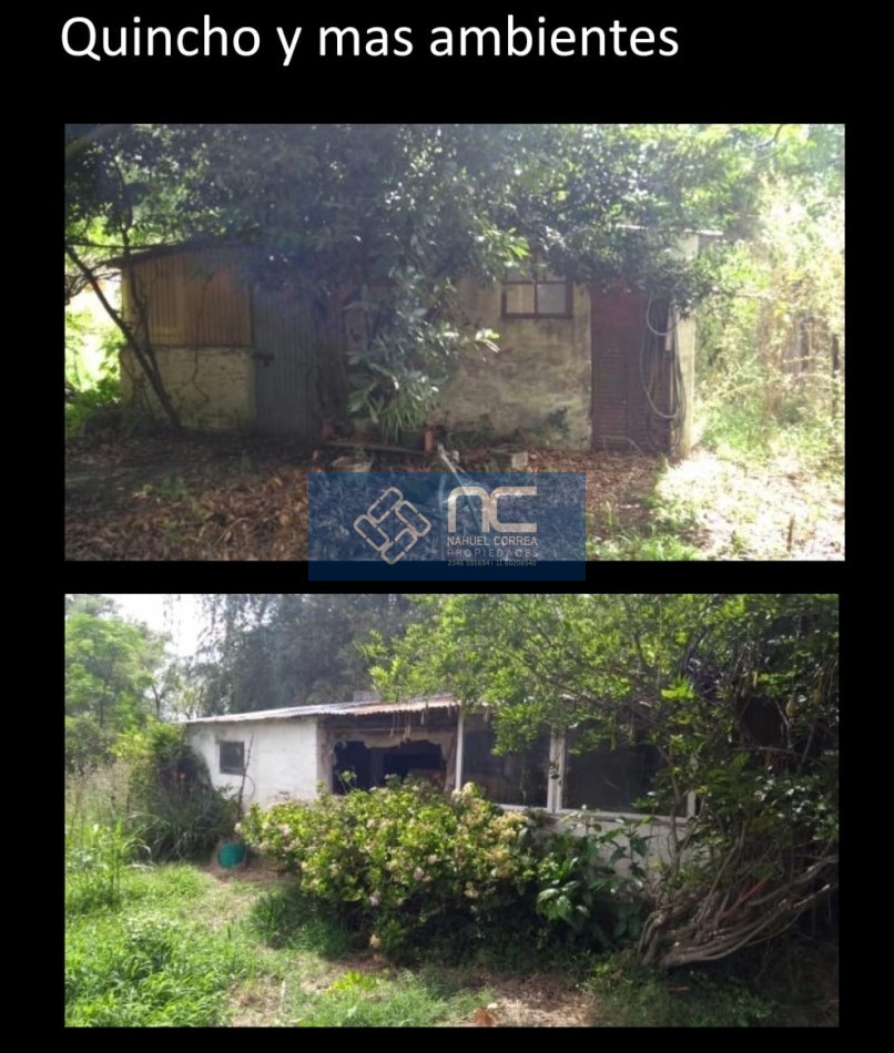 VENTA - Chacra 1 Ha a pocas cuadras de la Ruta 51 con Casa y Fabrica - Ideal Emprendimiento A RECICLAR